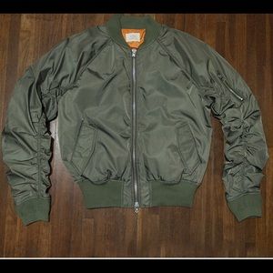Fog bomber jacket